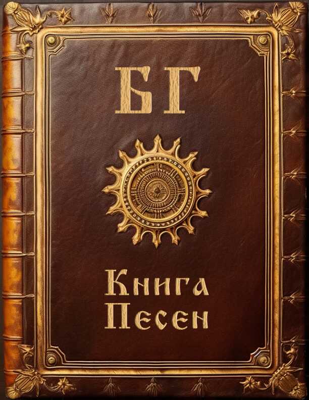 Книга Песен - Борис Борисович Гребенщиков