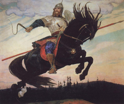 Русская былина – Илья Муромец и Соловей-разбойник