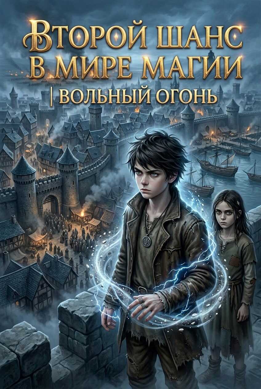 Второй шанс в мире магии. Том 2 | Вольный огонь - Антон Хорошев