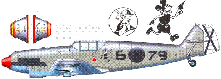 Асы люфтваффе пилоты Bf 109 в Испании Асы люфтваффе пилоты Bf 109 в Испании